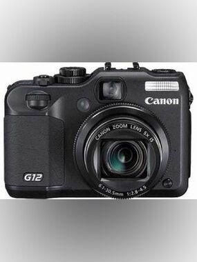 ISO!!! Do NOT buy this listing! ISO Canon Black G12 Compact Digital Camera